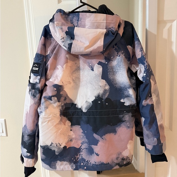 DOPE Women's Multicolor Ski Jacket - Picture 2 of 5